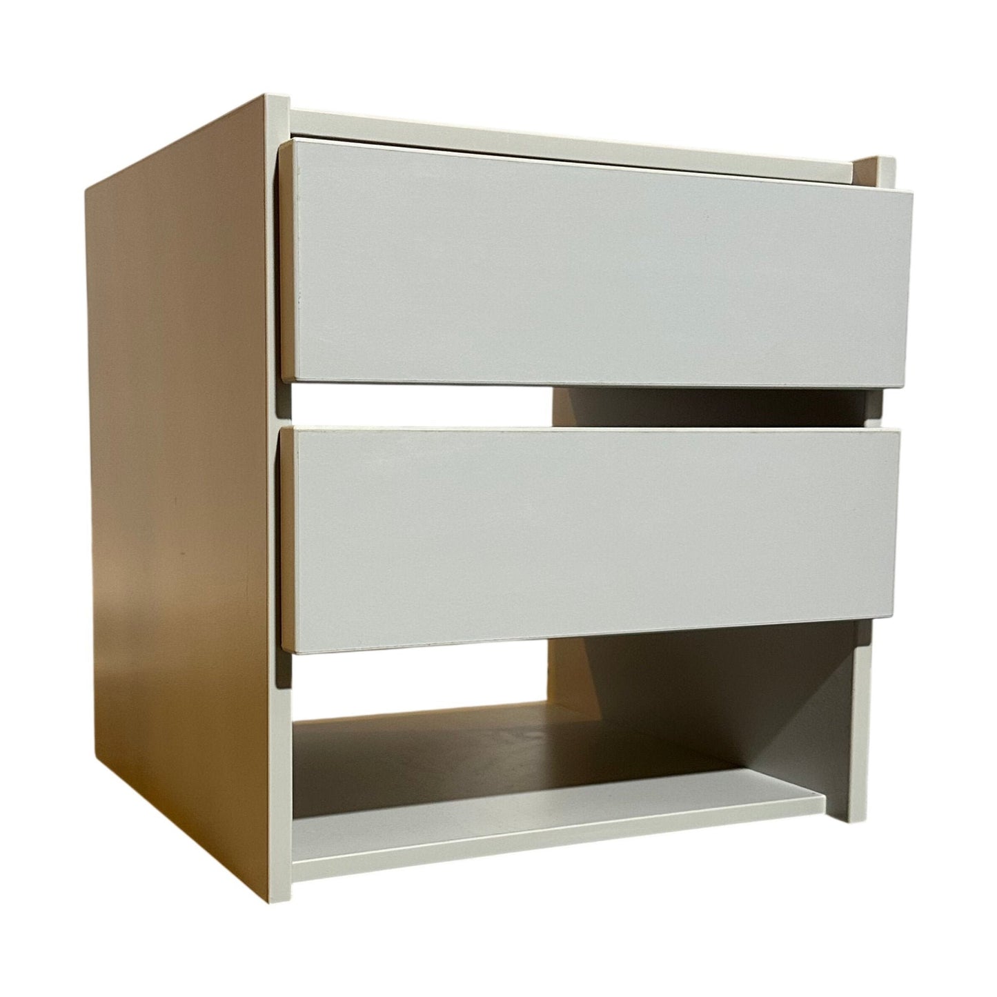 Aarsland skuffekasett i grå, 2 skuffer, 36x36x36