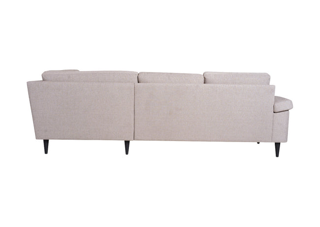 Santiago Air 3-seter sofa m/sjeselong, puff og nakkestøtte, modulsystem