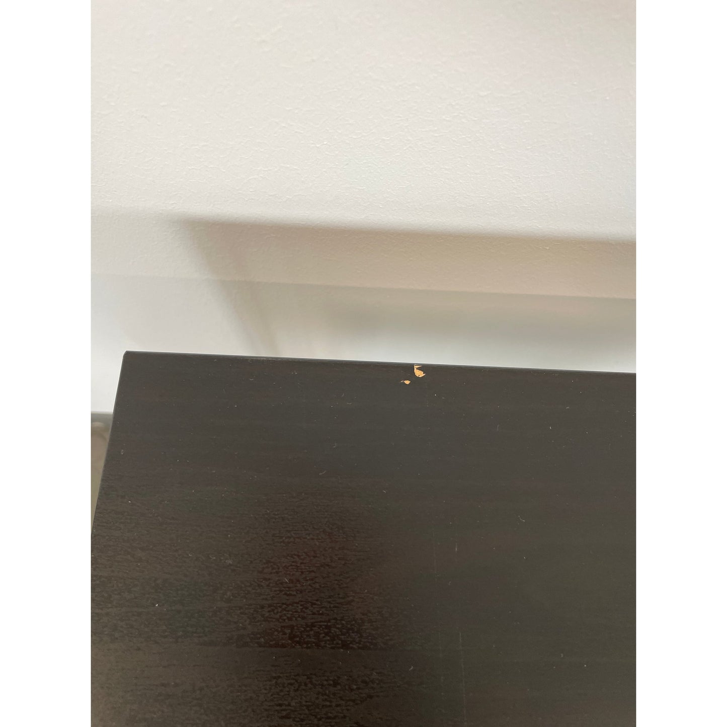 LACK sofabord fra IKEA, svartbeiset treverk, 55x55x45 cm