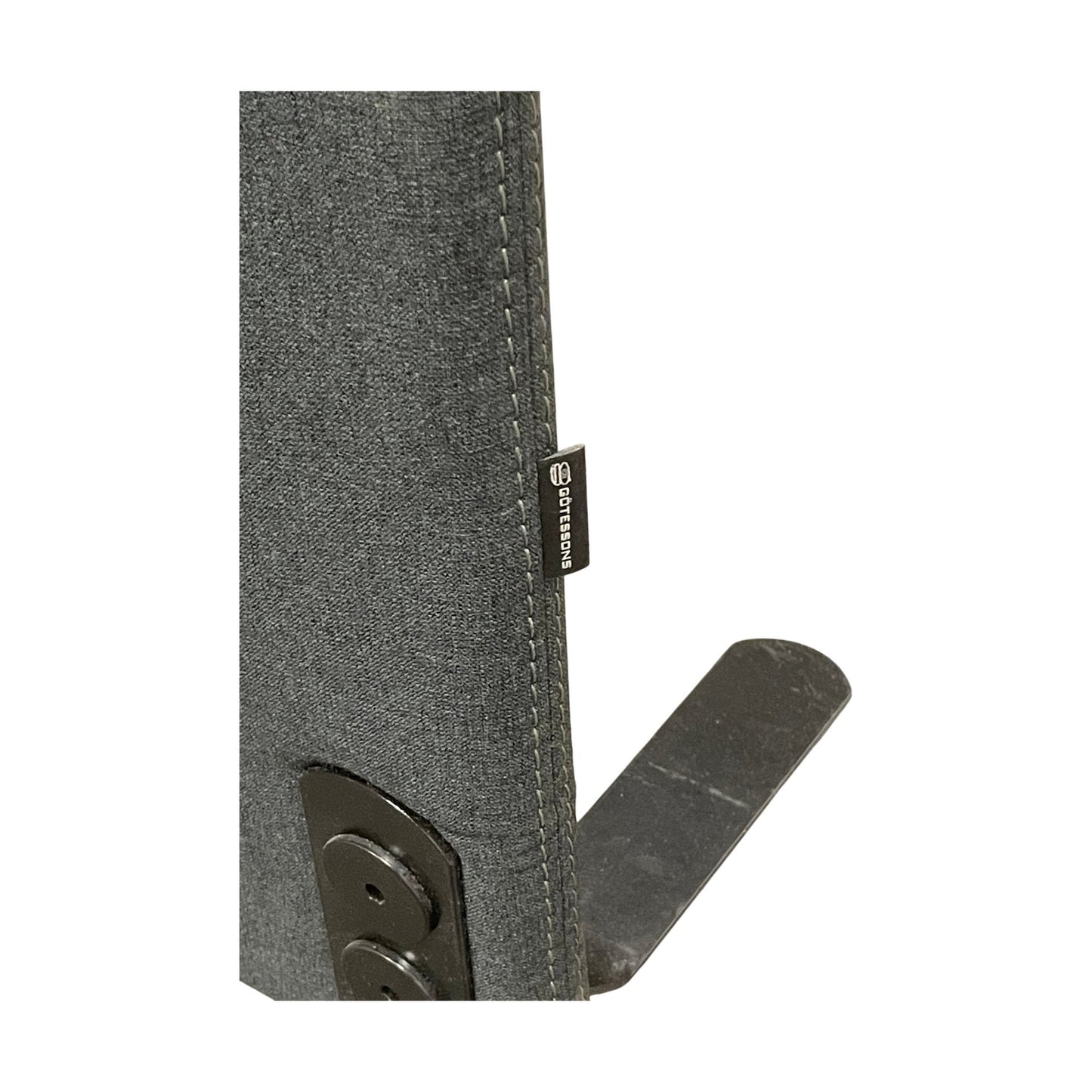 Götessons gulvstående skillevegg, 160x142 cm, mørk grå