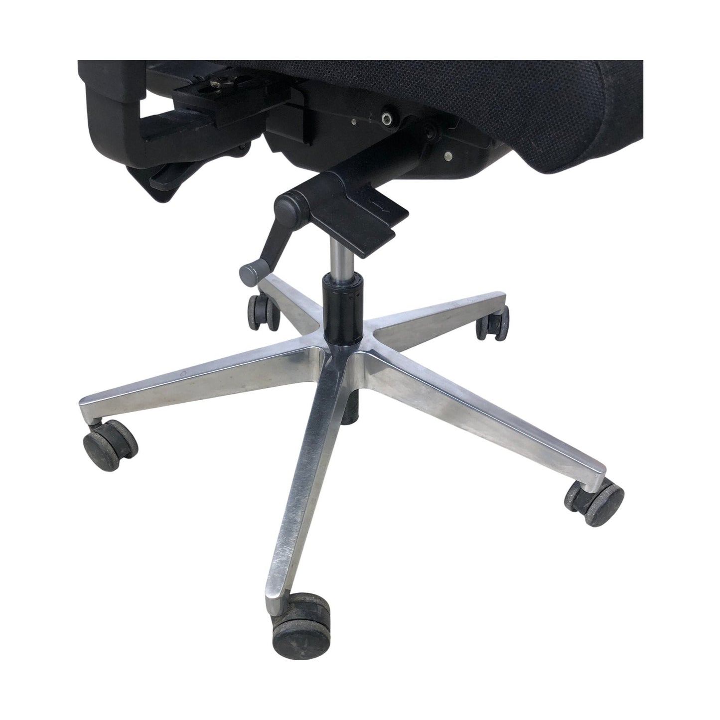 Kontorstol Uni 11XL fra KontorKonsult, sort tekstil