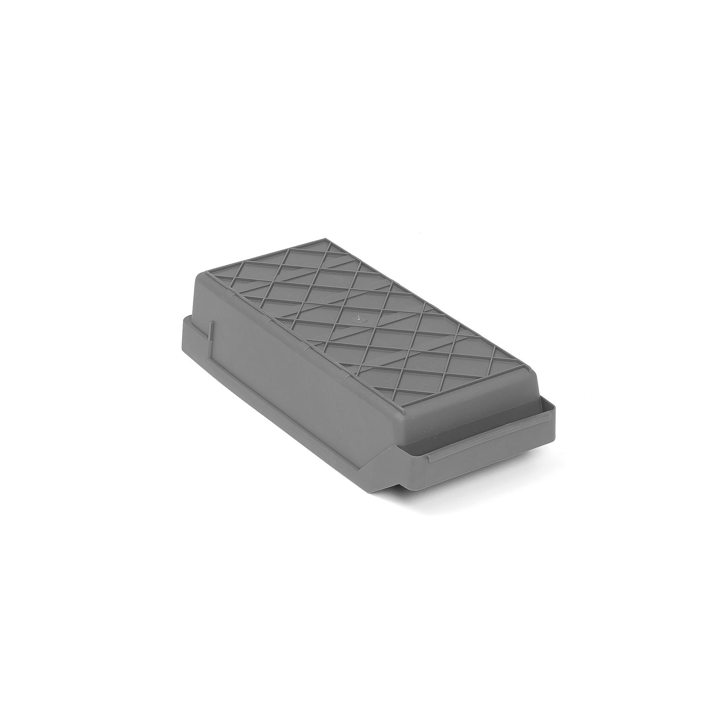 Smådelsbakke REACH, L400 B180 H95 mm, 20-pk., grå fra AJ Produkter