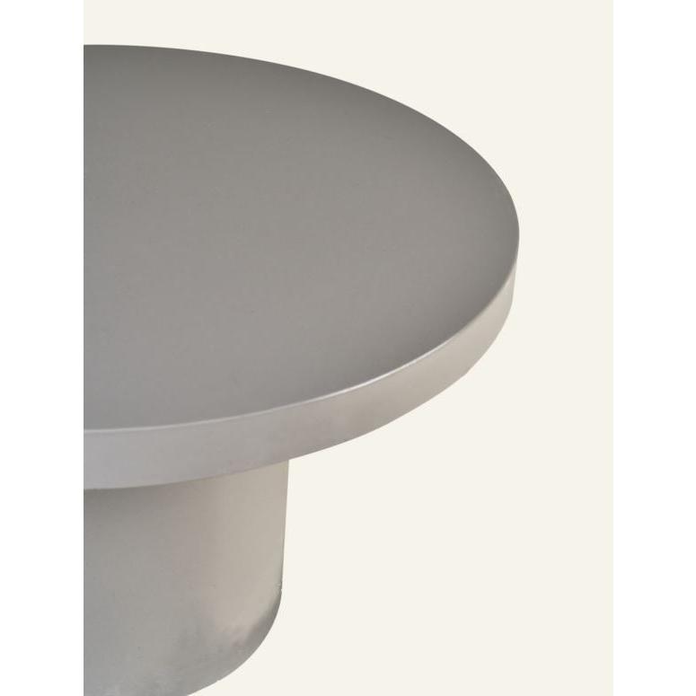 Sidebord Cement fra kid, grå, Ø78 x H45 cm