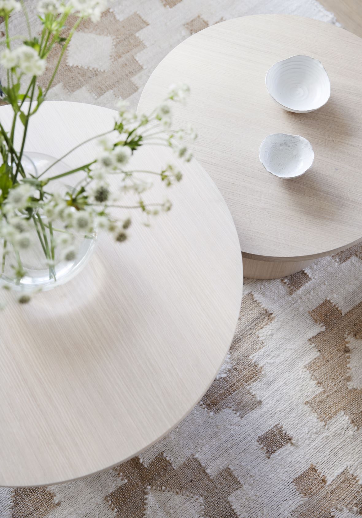 Selja Sofabord natur - 60x60x41 cm ø 60
