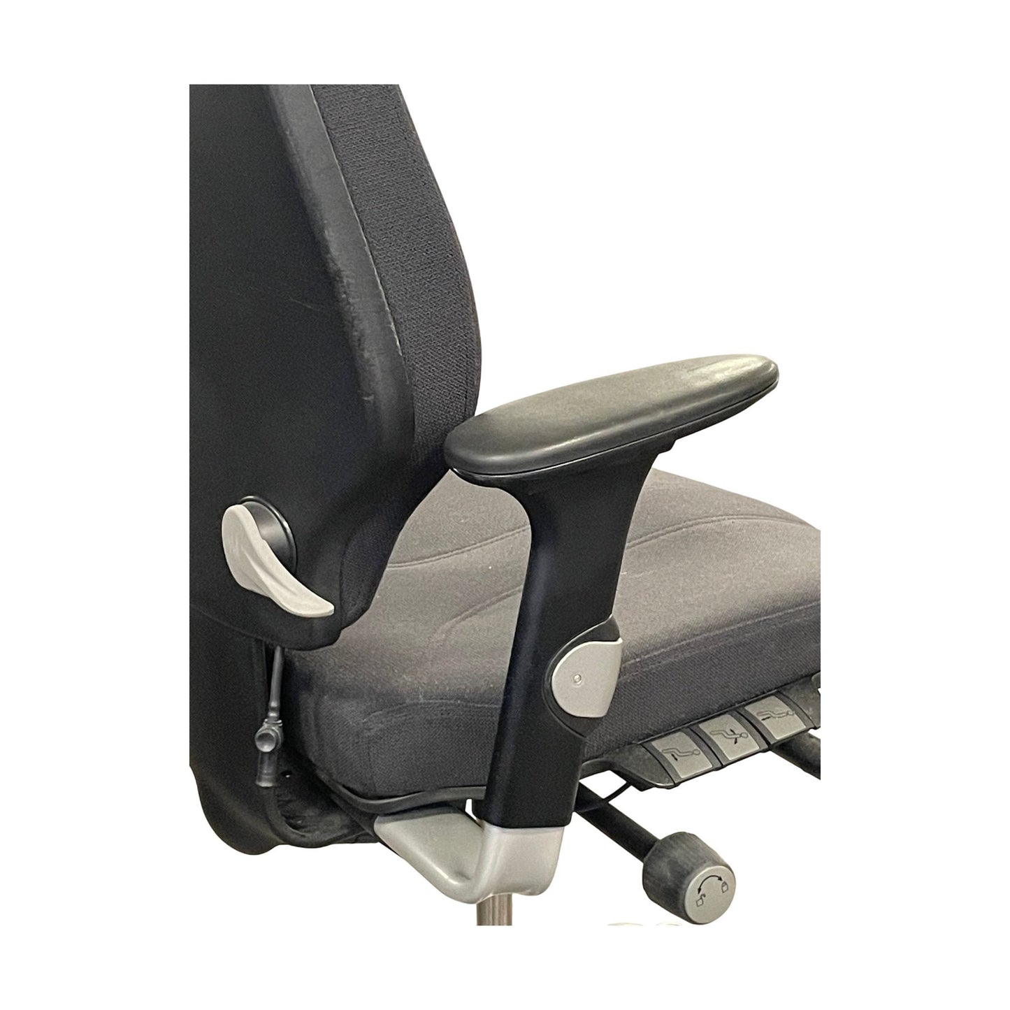 Kontorstol RH Logic 400, svart stoff