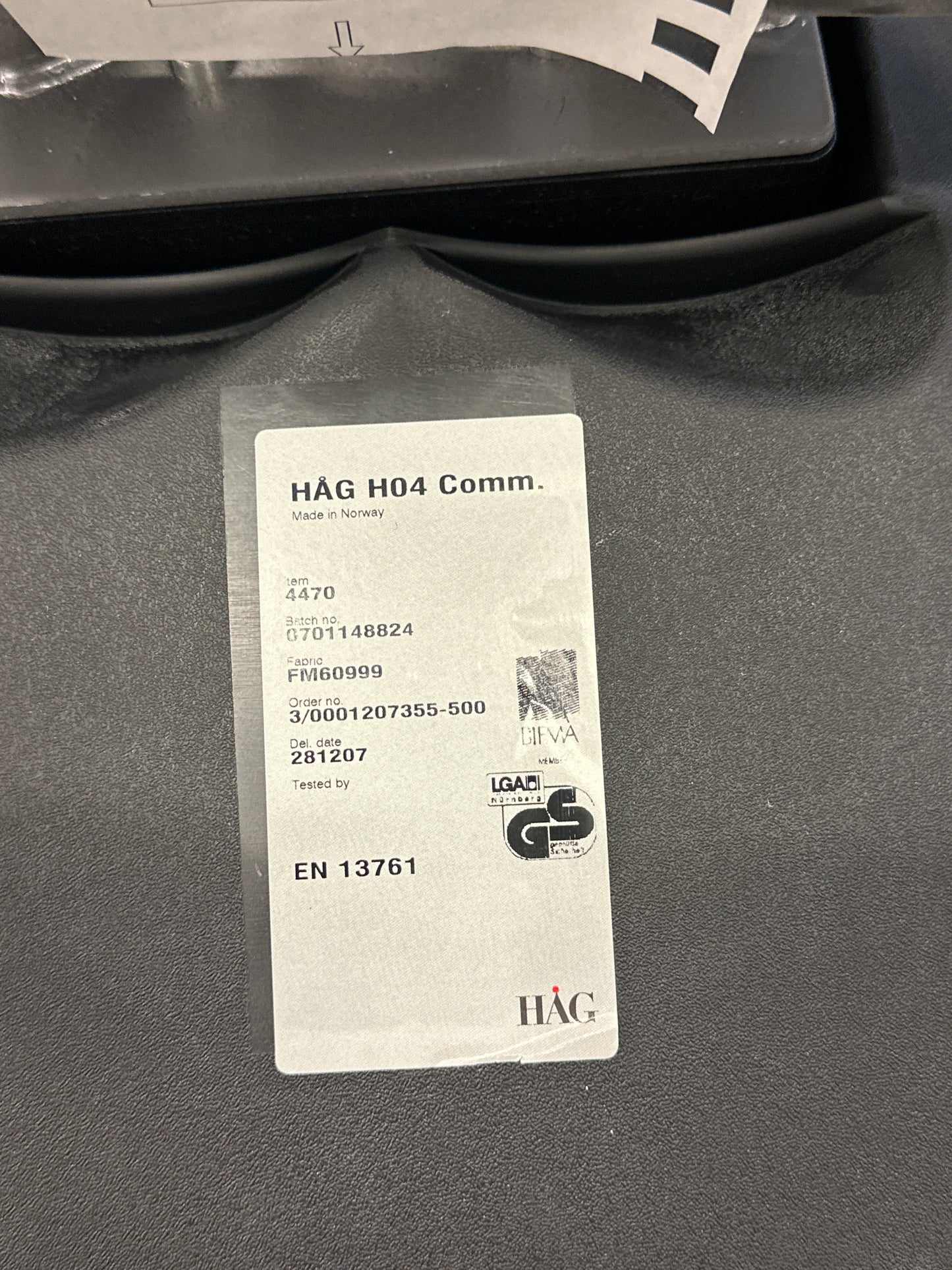 Håg H04 Communication møteromsstol