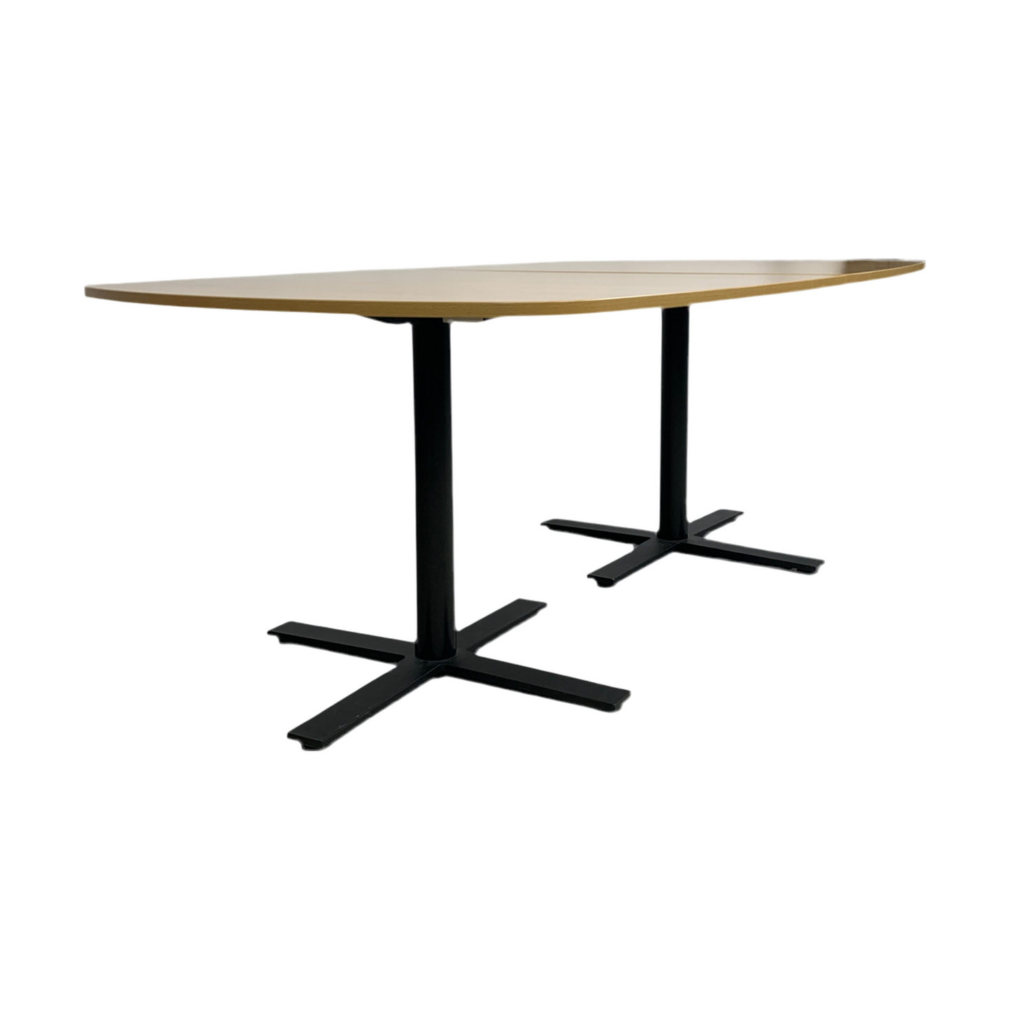 Trefarget møtebord, 200x120cm