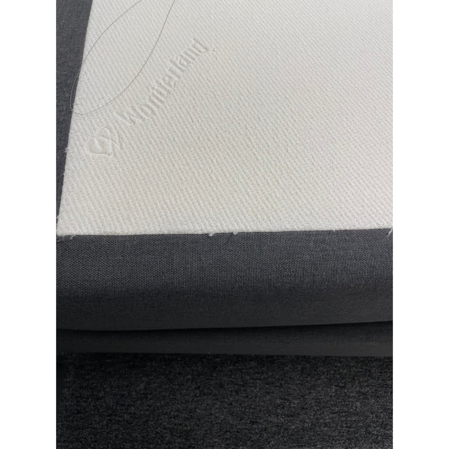 Lento Kontinentalseng, Premium Hyperflex, (D)180x200cm, Mørk grå