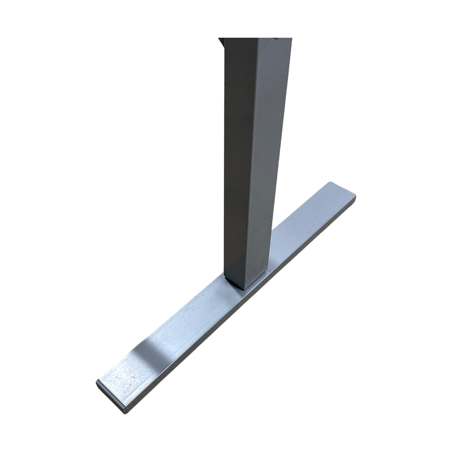 Kun understell elektrisk hev/senk skrivebord, grå, 200 cm