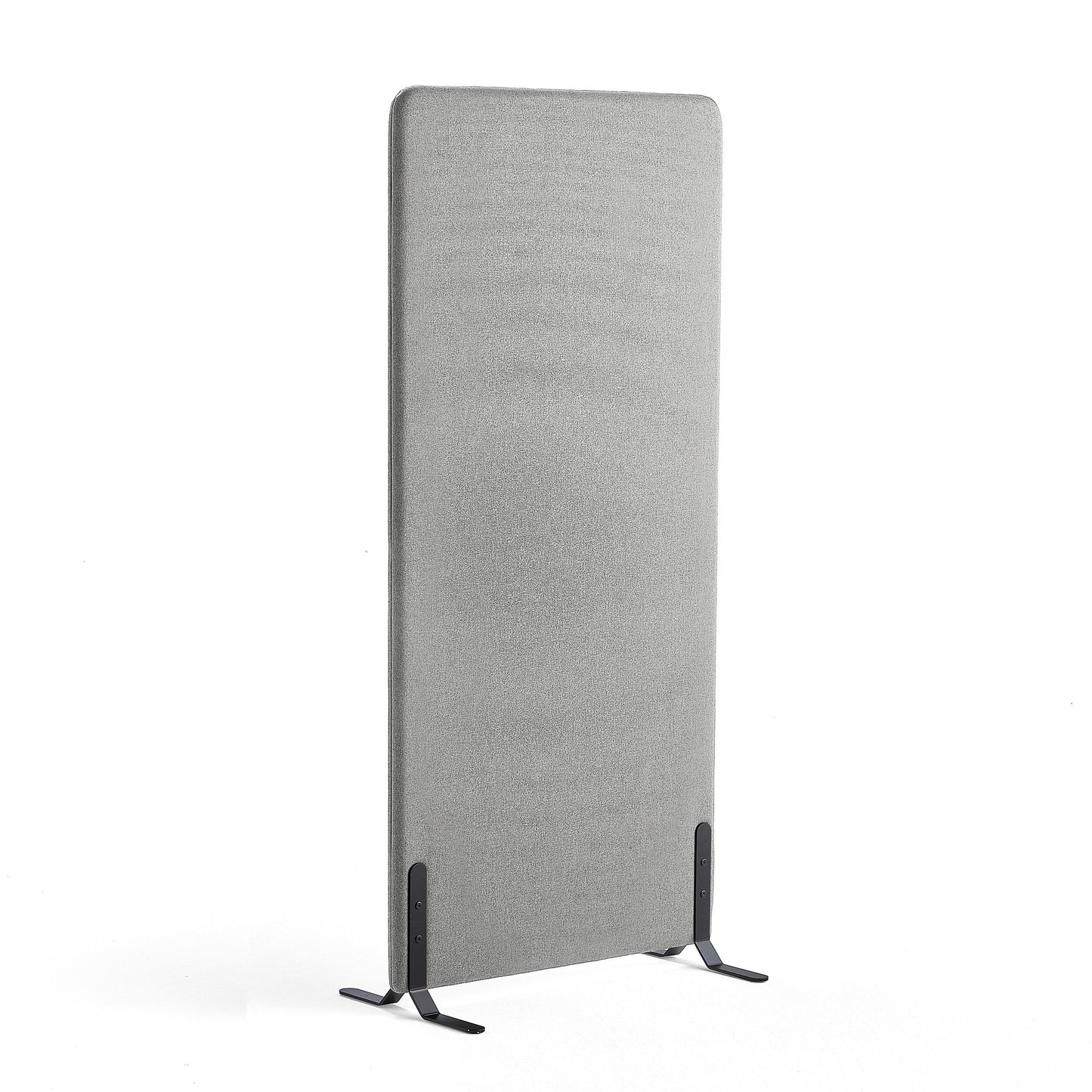 Skjermvegg ZONE, H1700 B800 T46 mm, stoff Etna, lys grå