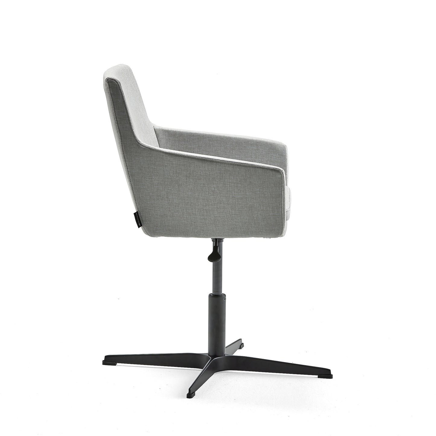 Konferansestol FAIRFIELD fra AJ Produkter, svart/sølvgrå