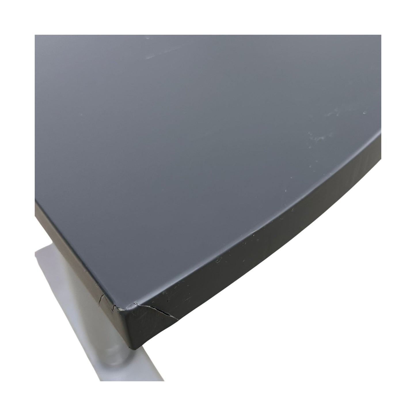 Elektrisk hev/senk skrivebord, sort plate, 160x80 cm