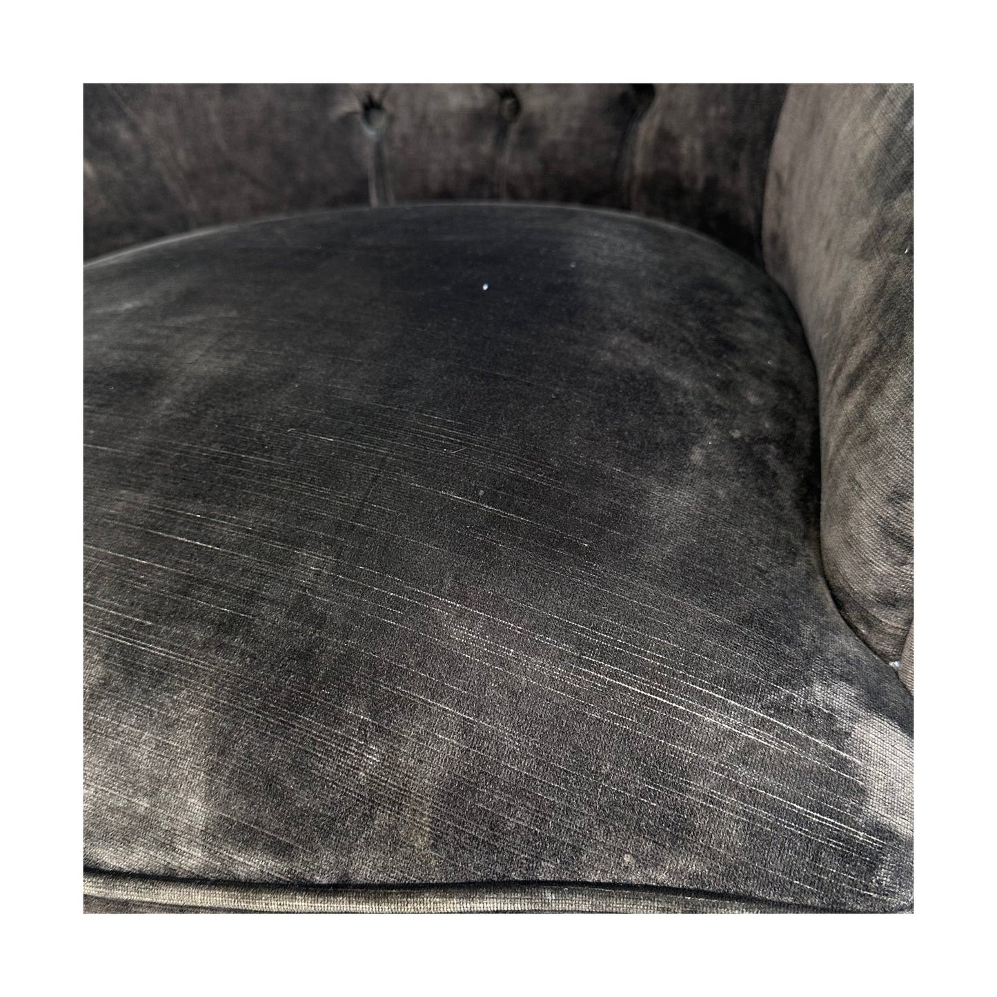 Brun loungestol i velour fra Induflex