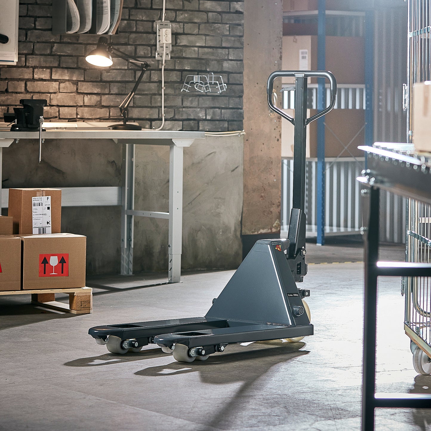 Jekketralle BOOST med hurtigløft, 2500 kg, 800 mm