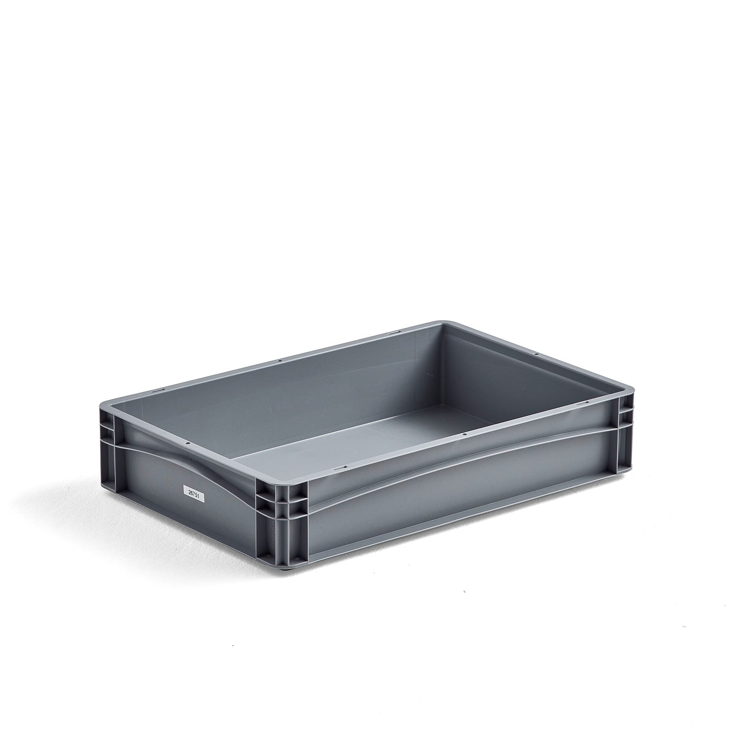 Lagerboks AJ EURO, 21 l, grå polypropylene