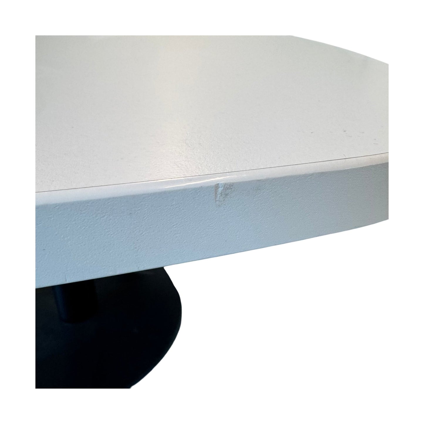 Møteromsbord i hvitt, 200x120x74 cm