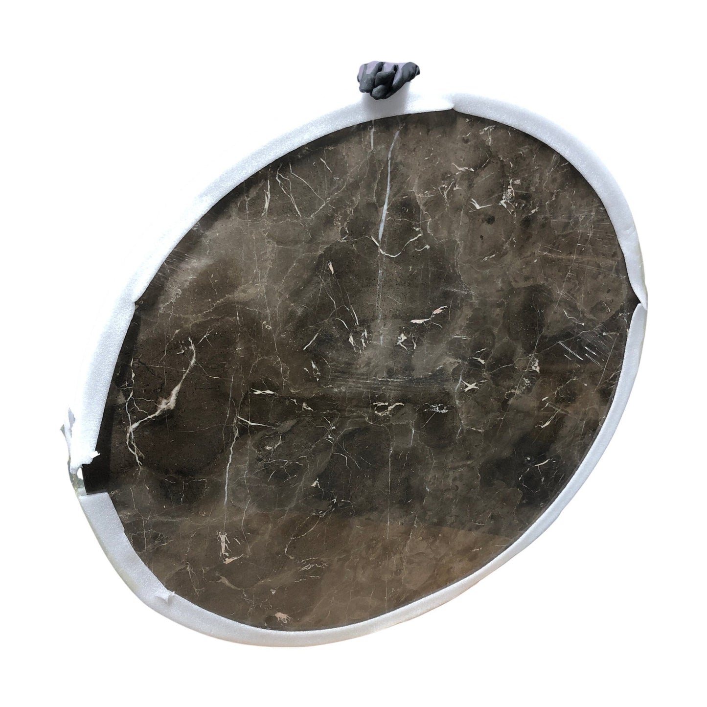 Earth spisebord fra A-Møbler, 120 cm, brun marmor