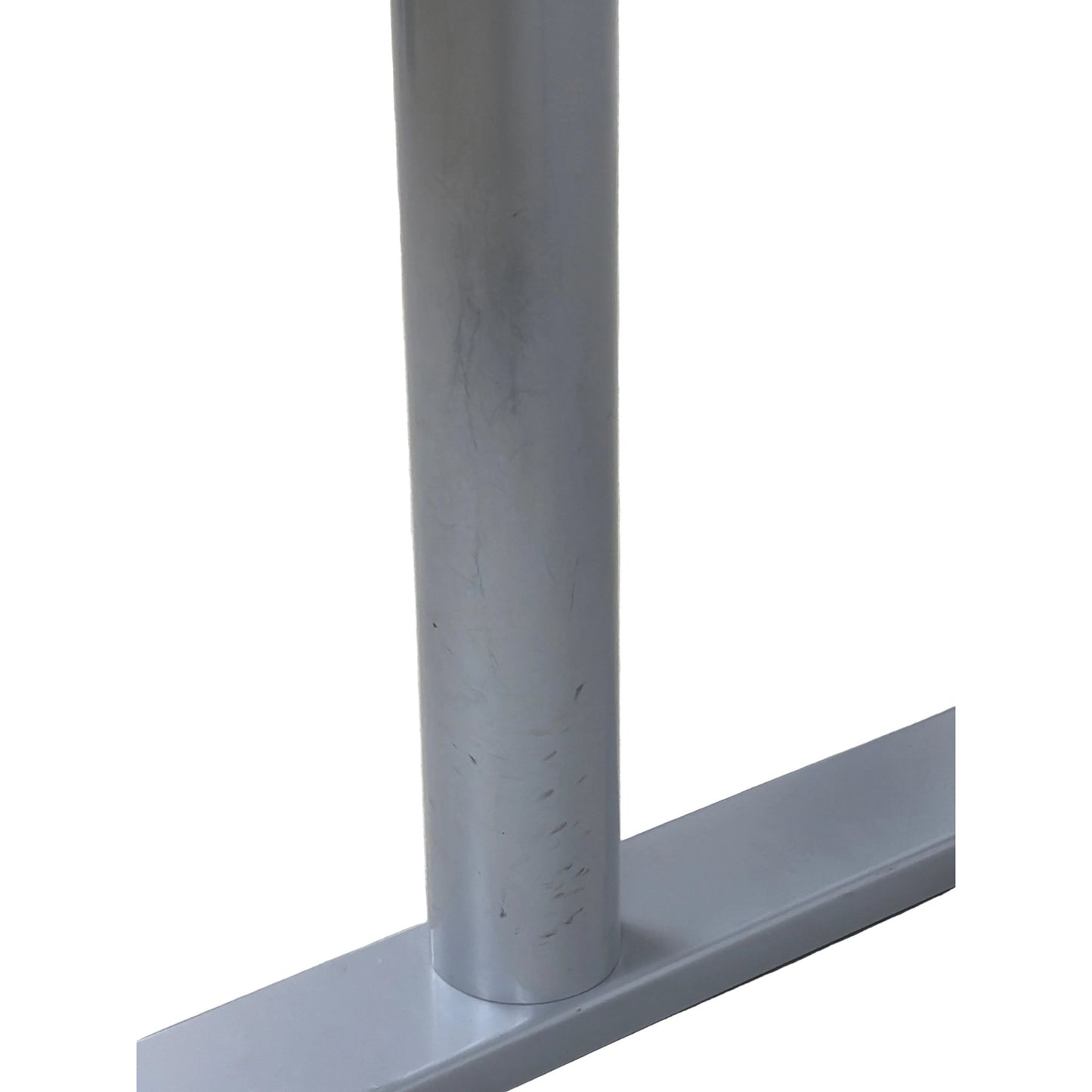 DUBA B8 elektrisk hev/senk skrivebord, hvit laminat, 120x80 cm