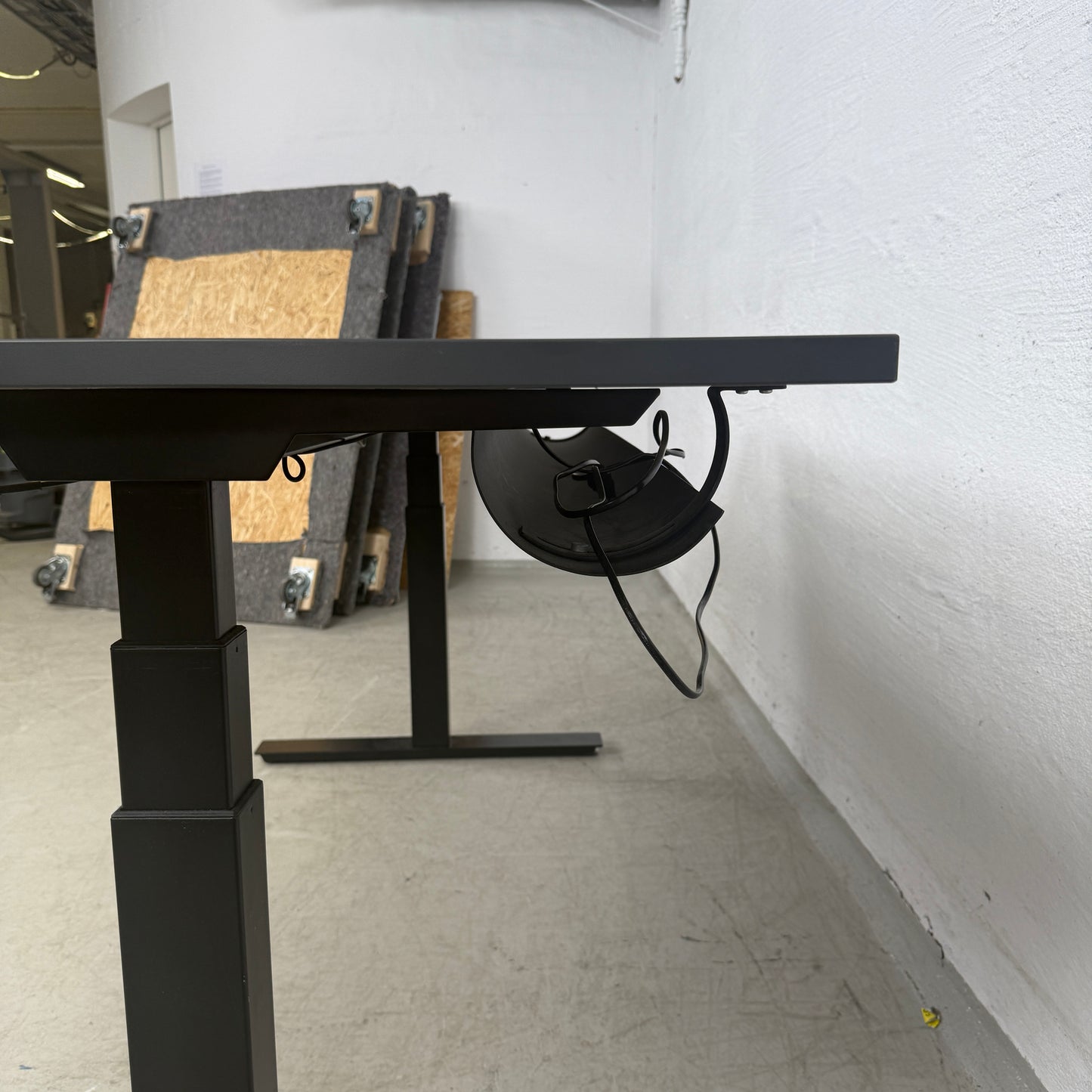 Elektrisk hev/senk skrivebord, 180x80 cm