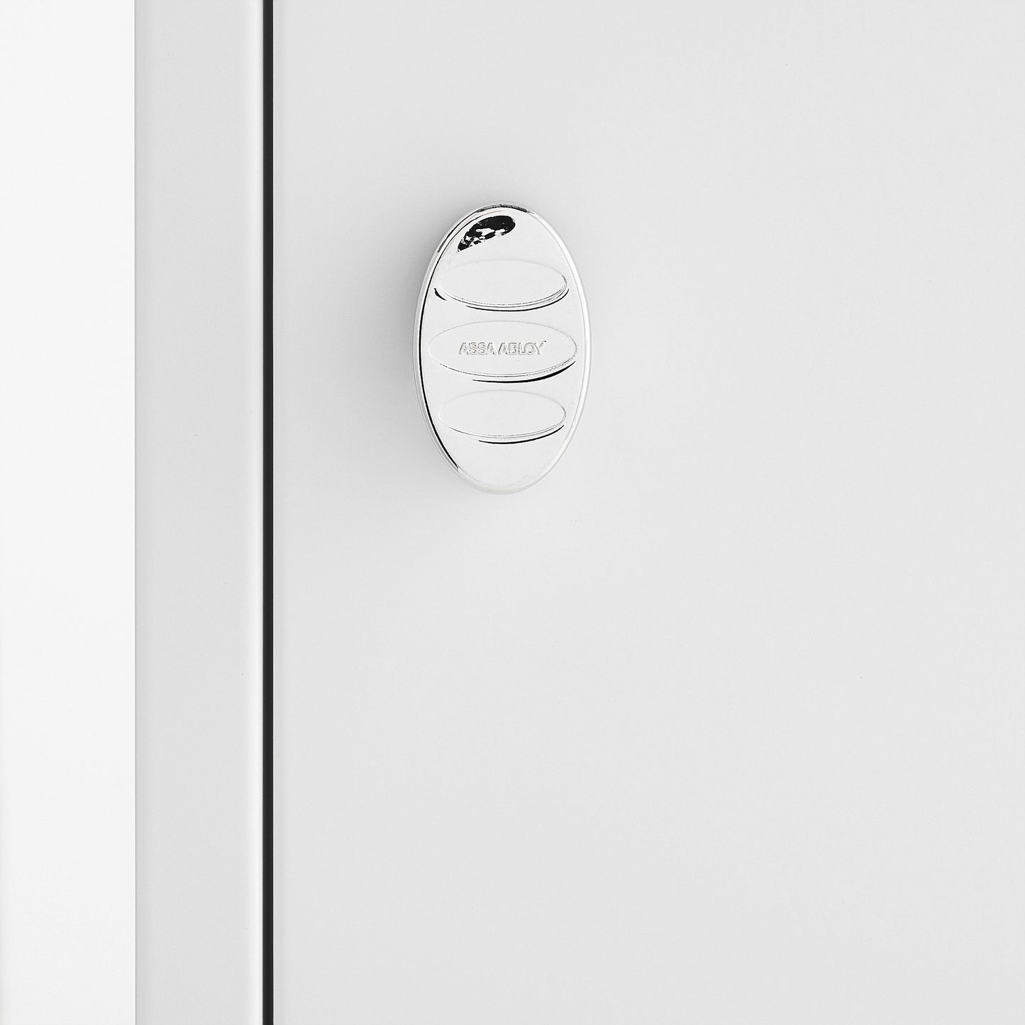 ASSA hasp for hengelås, krom