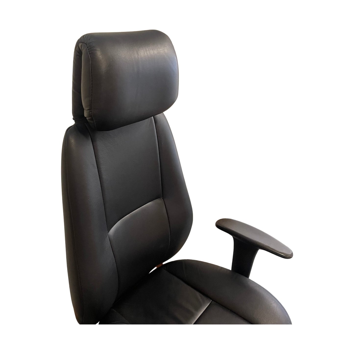 Zenit kontorstol i skinn fra Gerdmans