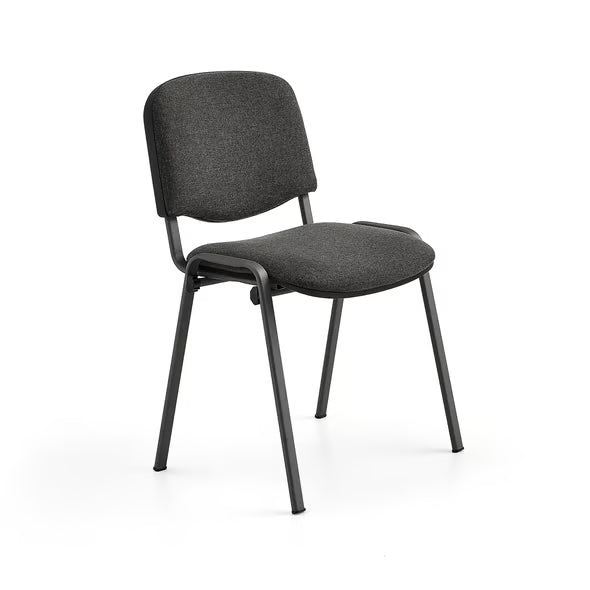 Konferansestol NELSON fra AJ Produkter, svart stoff