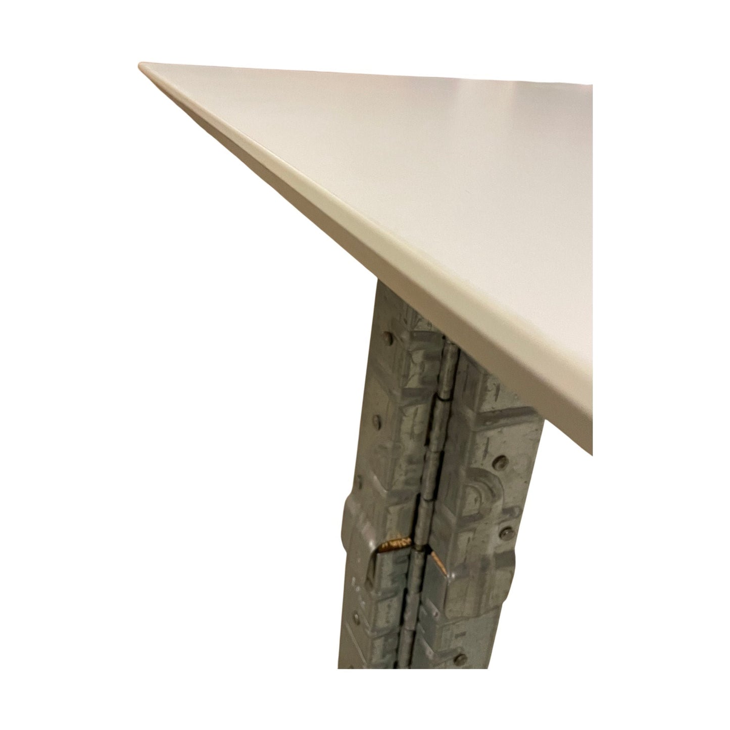 Hvit bordplate, 140x70 cm