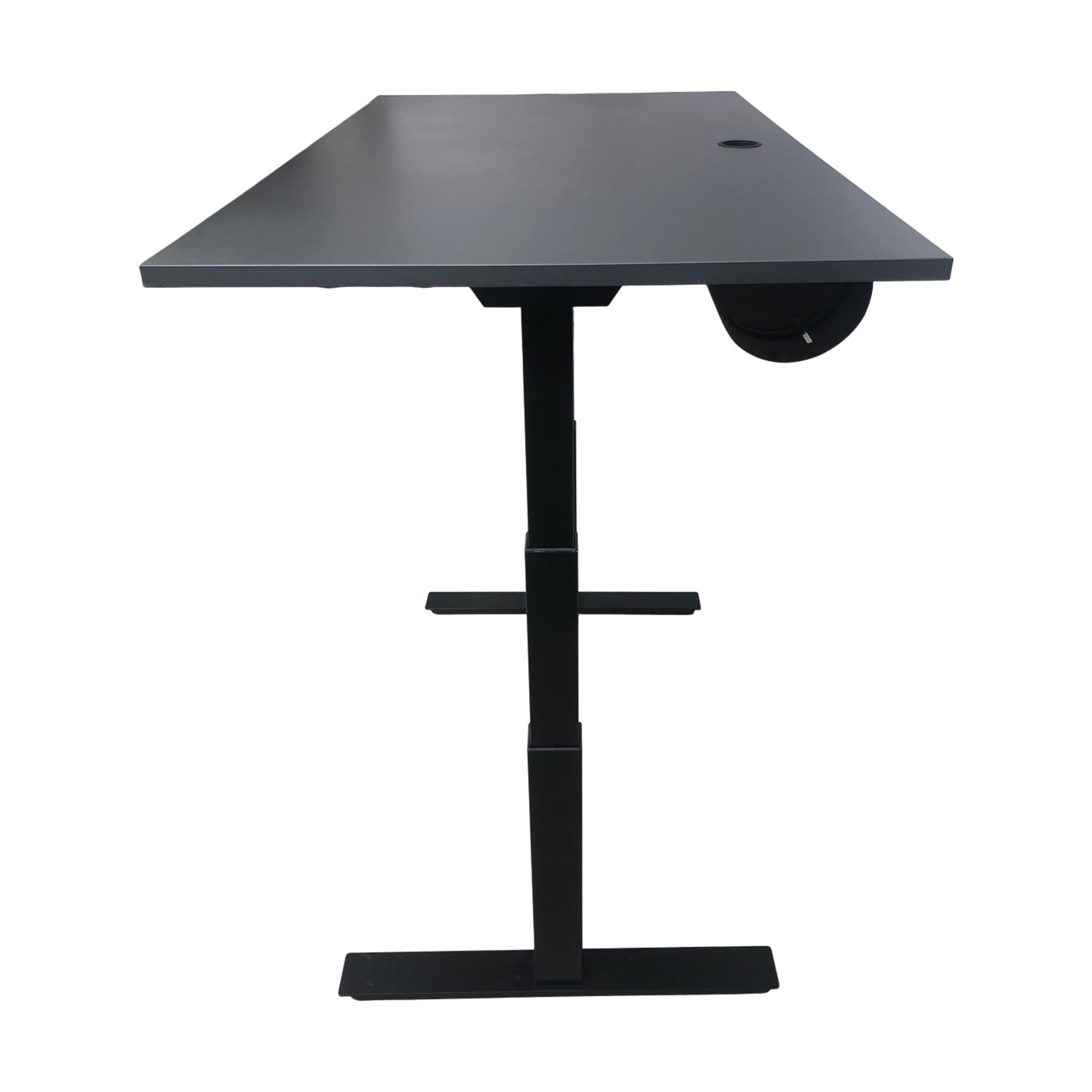 Elektrisk hev/senk skrivebord 140x80 – Helsort