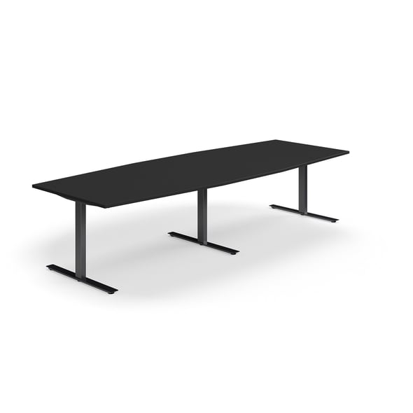 Møtebord QBUS T-stativ fra AJ Produkter, laminat, 320x120 cm