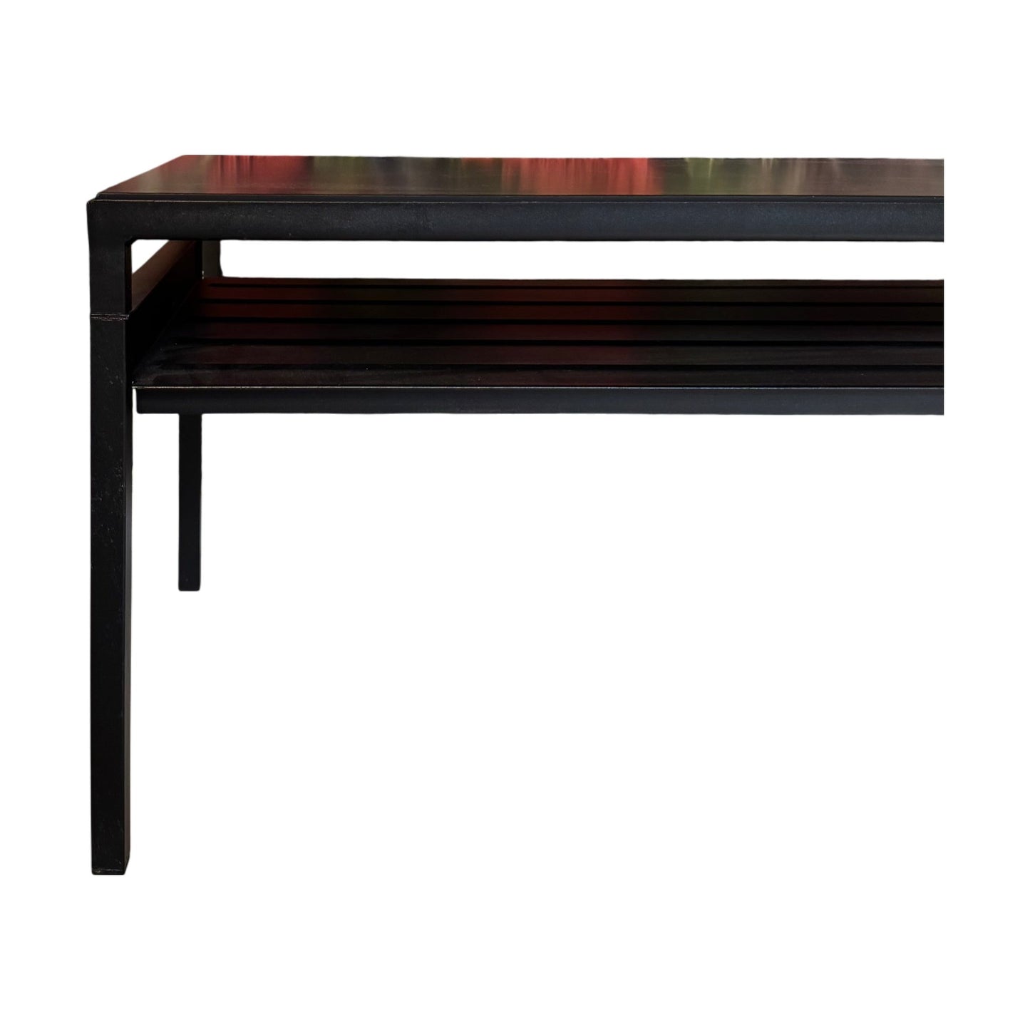 Nyboda TV-Bord i metall fra IKEA, svart