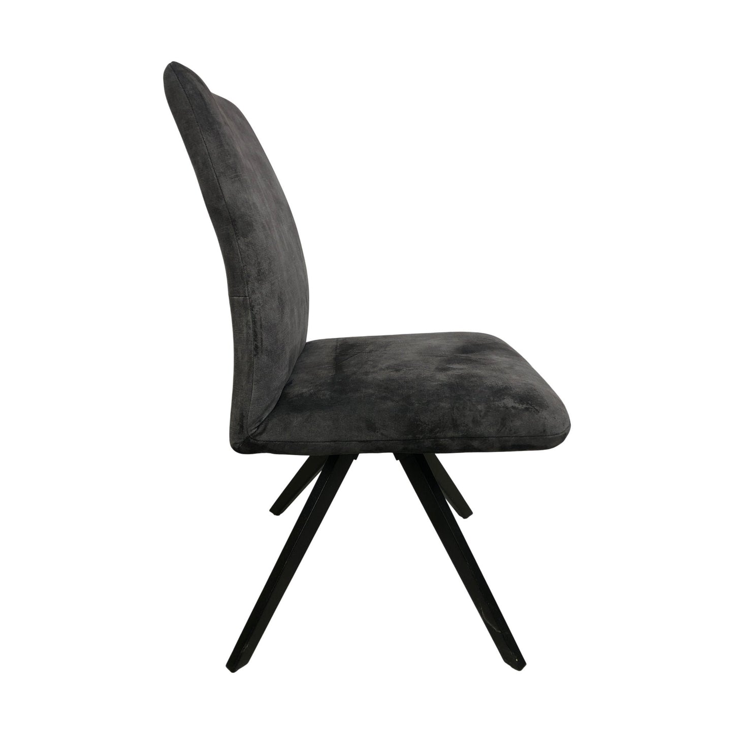 Hjort Knudsen spisestol, velur, grå