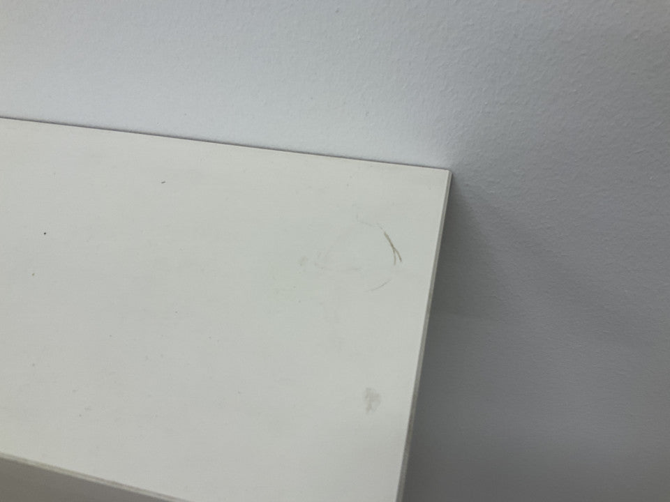 Hvit skohylle med 4 skuffer