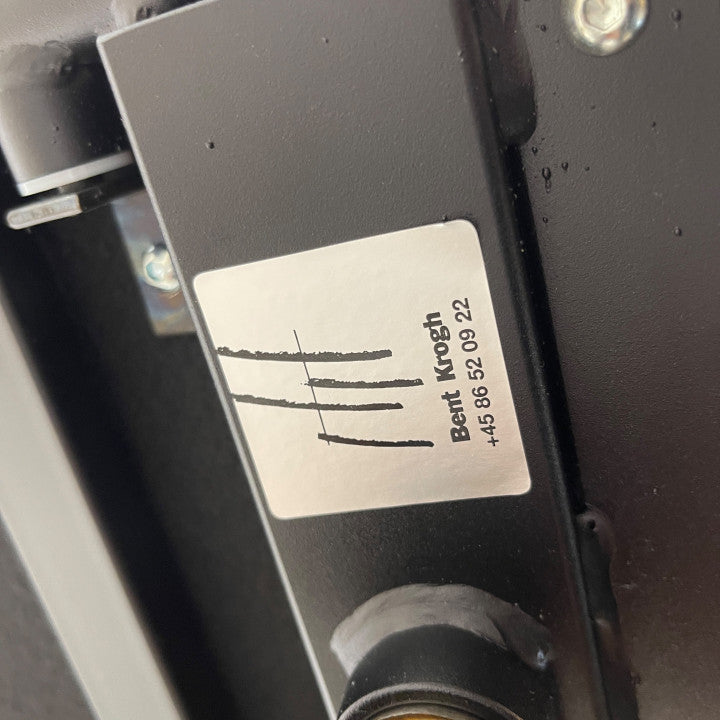 Bent Krogh konferansestoler i ekte skinn