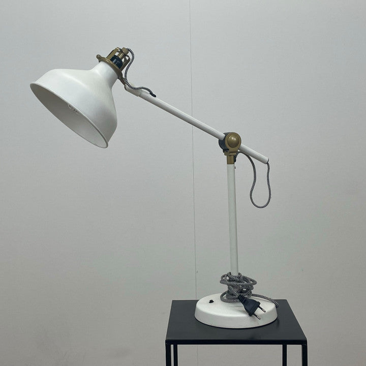 IKEA RANARP hvit bordlampe