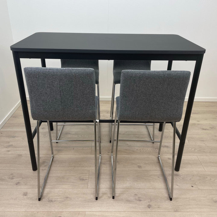 IKEA VOLFGANG barstol i grå farge