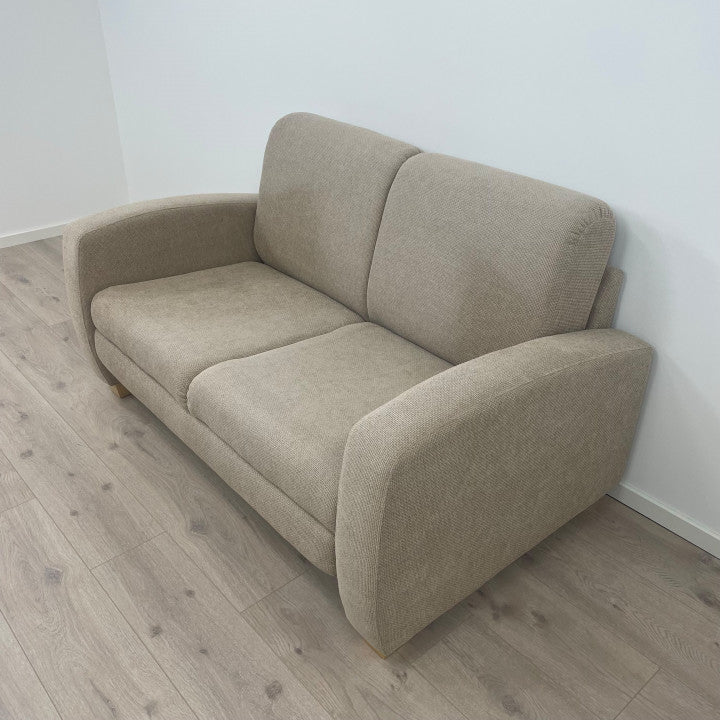 Nyrenset | Beige 2-seter sovesofa