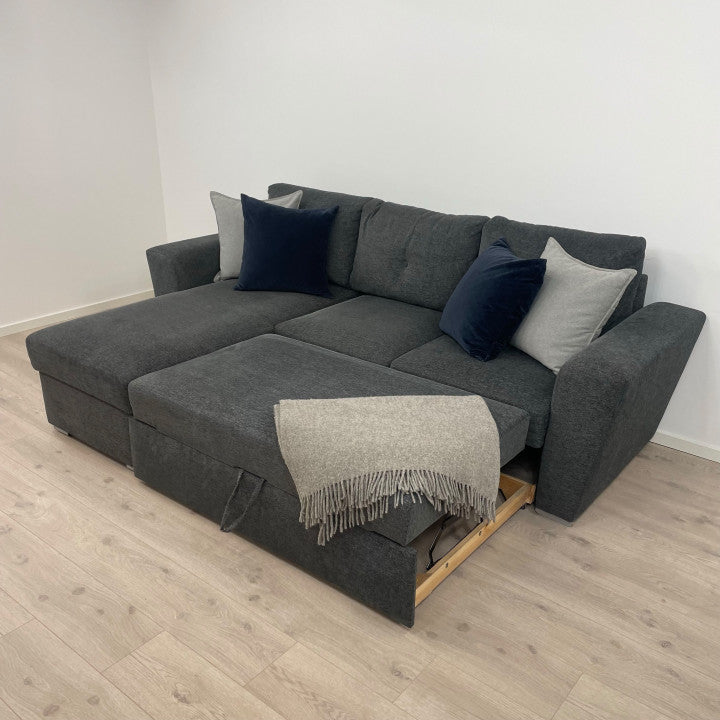 Nyrenset | Sovesofa med sjeselong