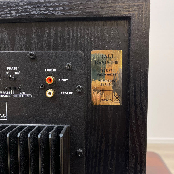 Viso two receiver med Dali Basis 100 amplifier