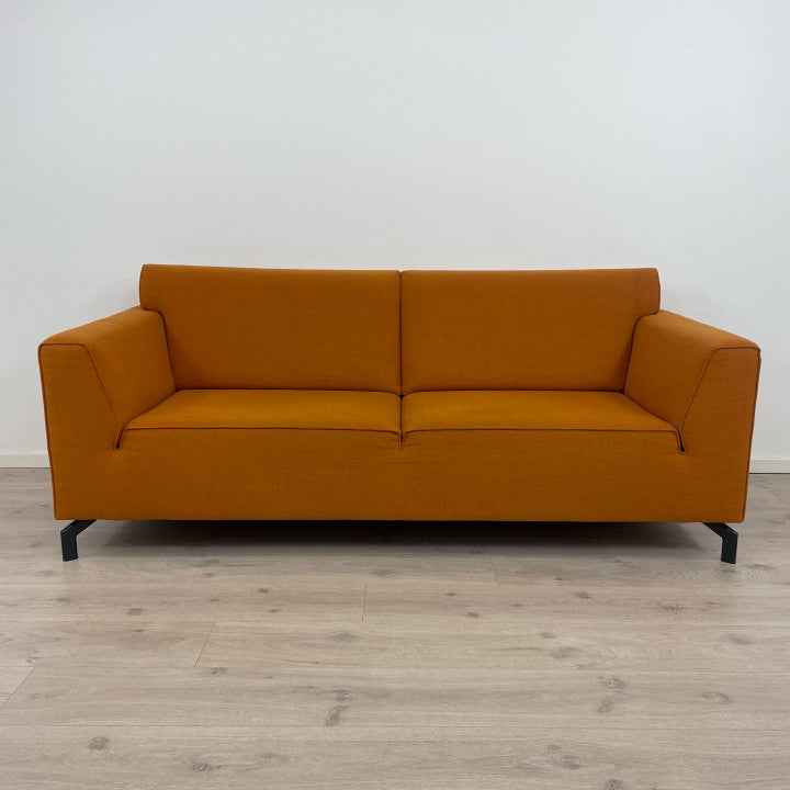 Nyrenset | Oransje 3-seter sofa