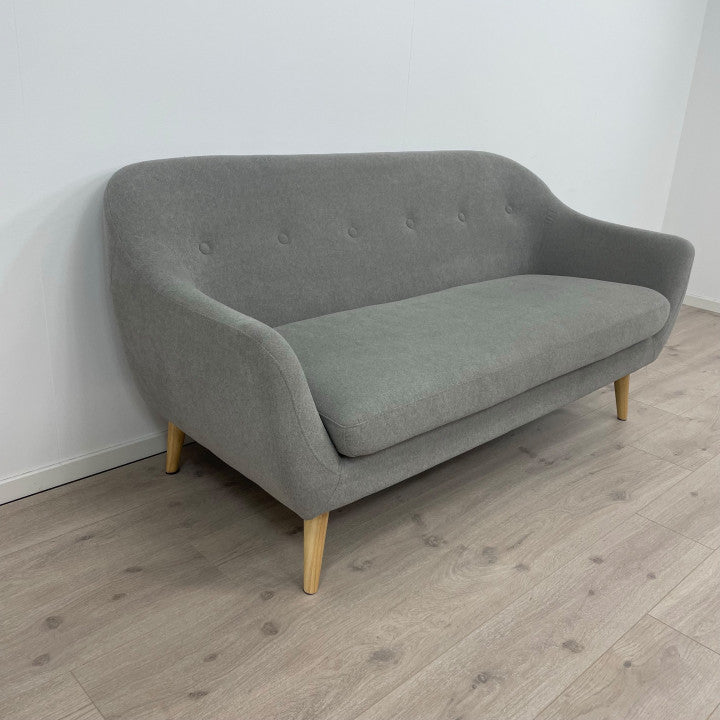 Nyrenset | Grå Jysk Egedal 2,5-seter sofa
