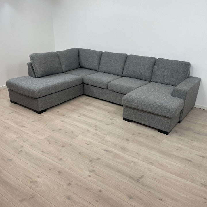 Nyrenset | Max u-sofa med sjeselong fra Skeidar