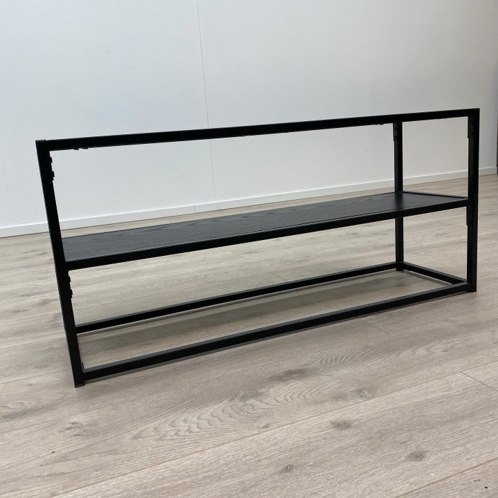 Minimalistisk skjenk i svart farge