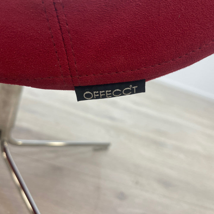 Offecct lenestol i rød