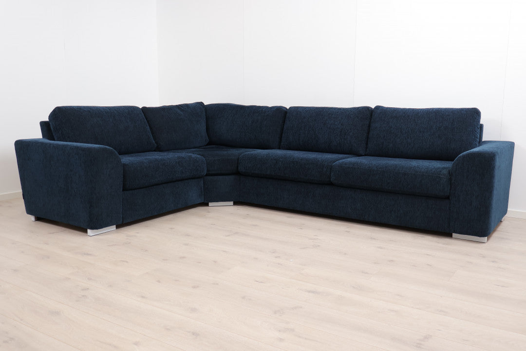Nyrenset | Blå Scapa hjørnesofa