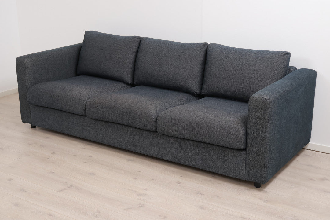 Nyrenset | Mørk IKEA Vimle 3-seter sofa