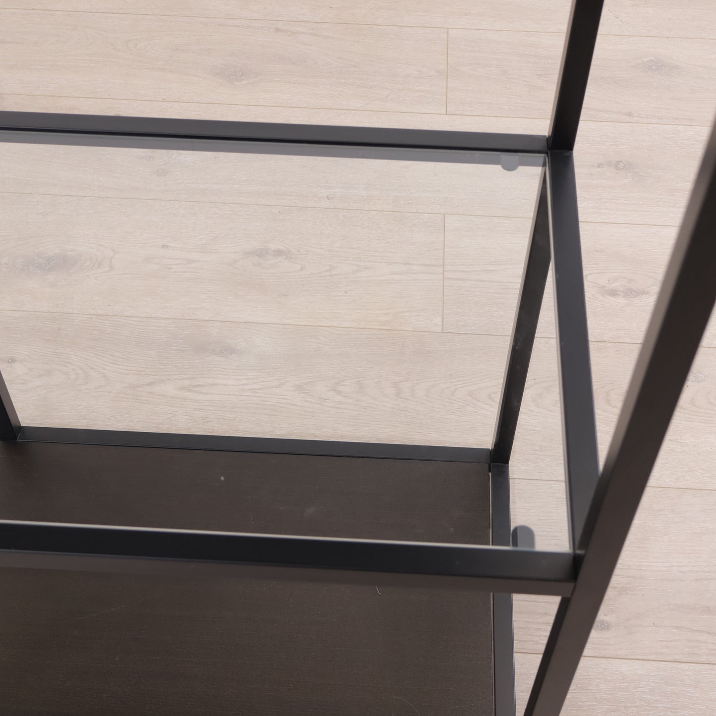 IKEA VITTSJÖ brunsvart hylle