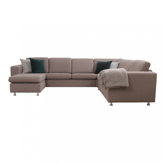Nyrenset | Romslig SITS u-sofa med hjørne og sjeselong