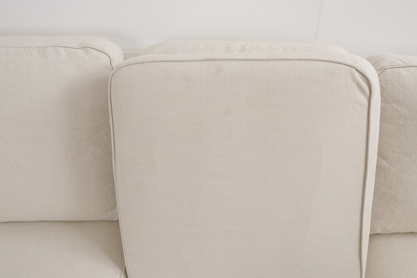 Nyrenset | Hvit IKEA Ektorp 3-seter sofa