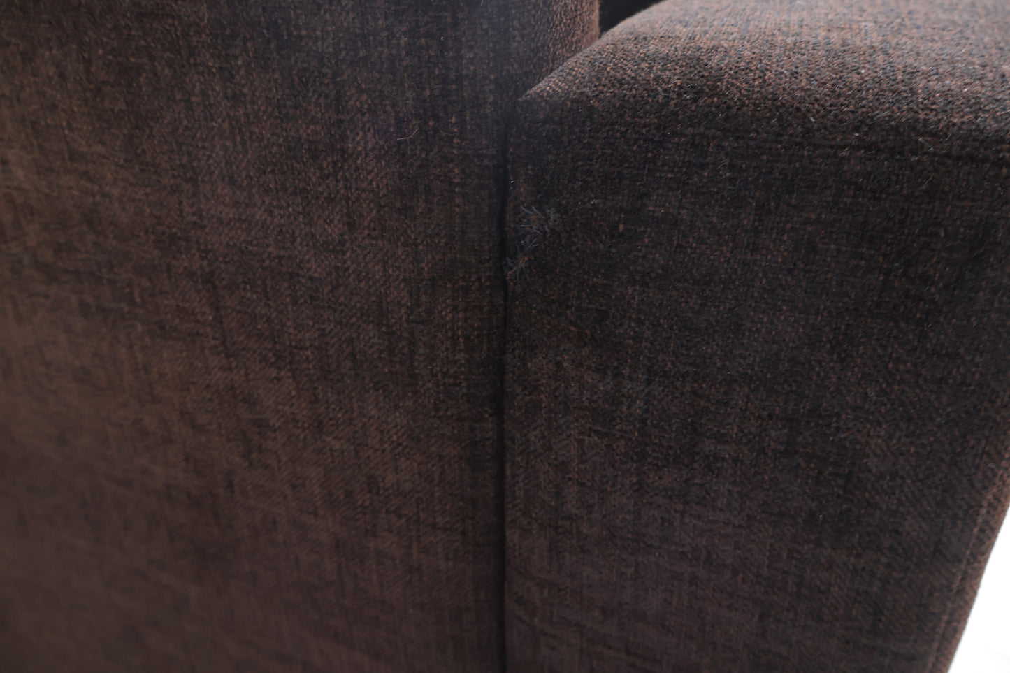 Nyrenset | Brun Hjellegjerde hjørnesofa med puff med oppbevaring