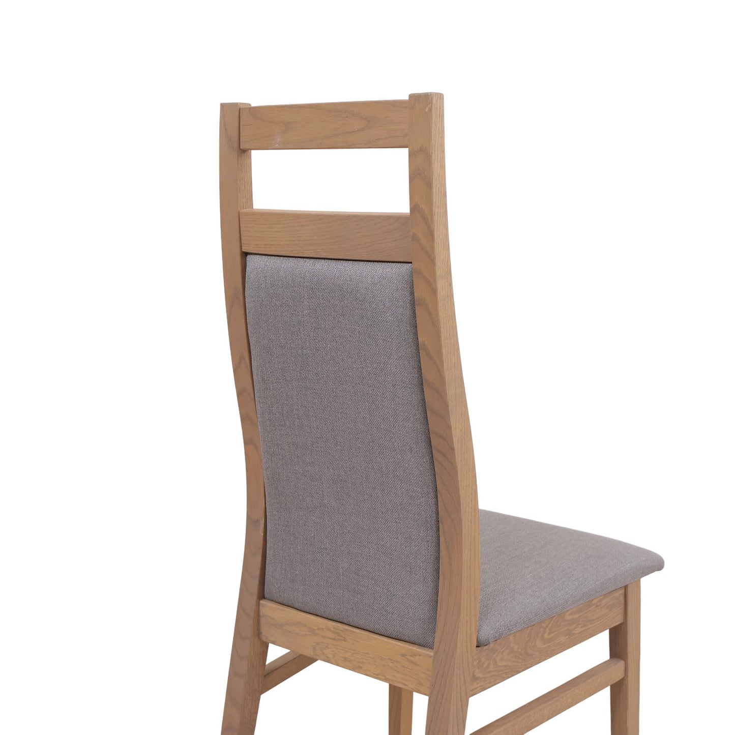 Klassisk spisestol med grått trekk